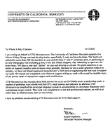 Letter of Recommendation